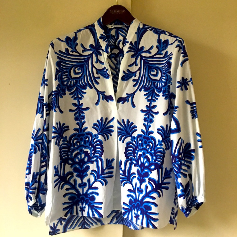 ZARA Cotton Tunic Top